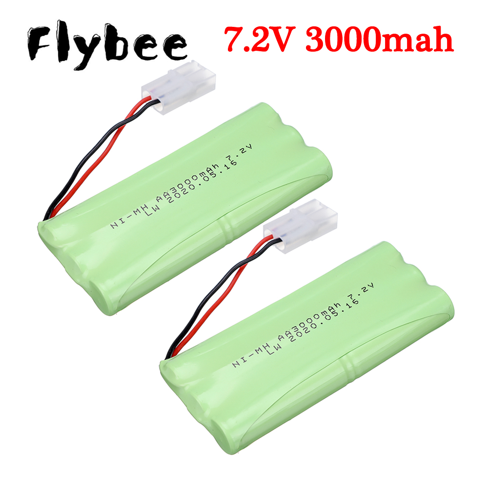 Rechargeable Battery Aa - 7.2v Rechargeable Battery 3000mah NiMH Battery