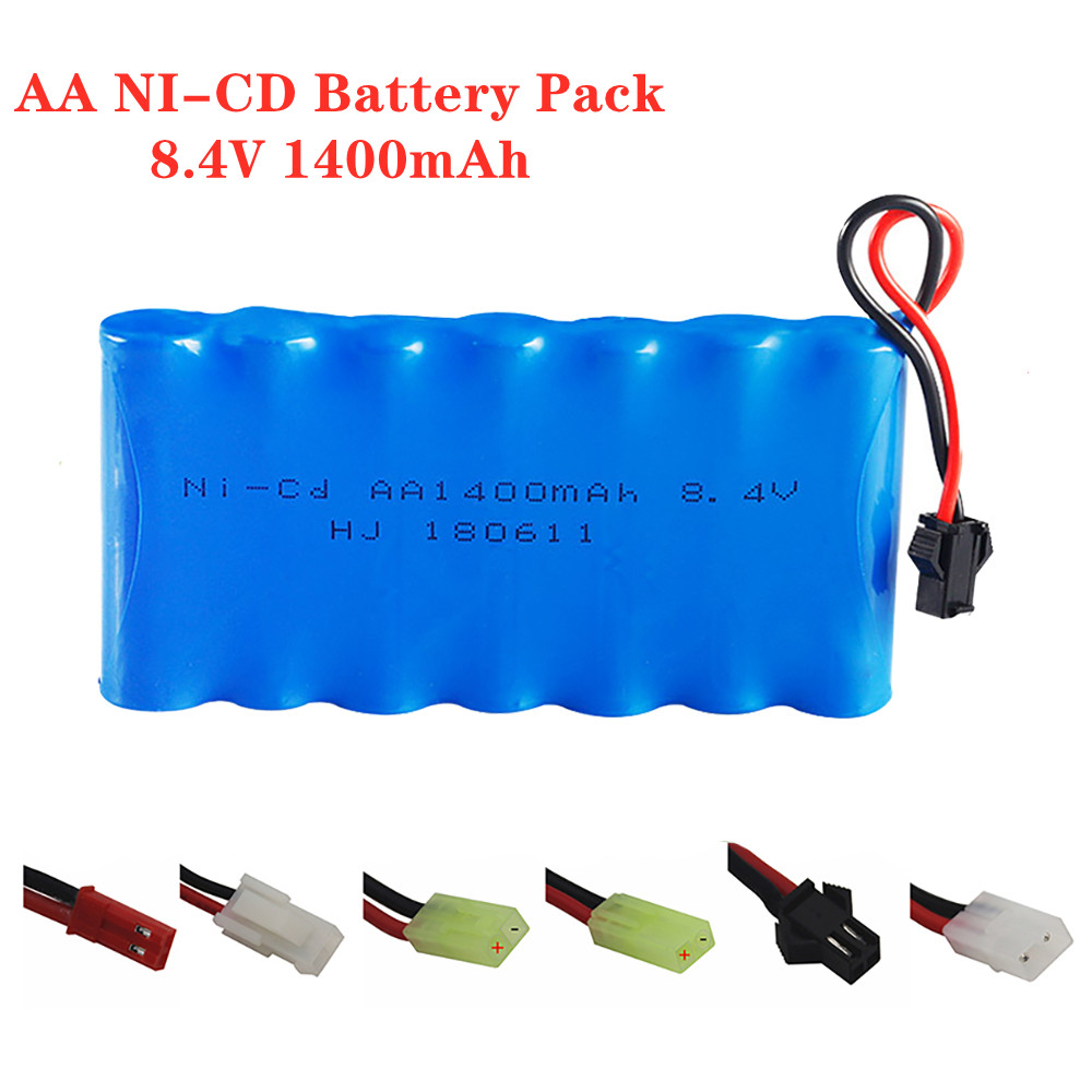 Rechargeable Battery Aa - 8.4V 1400mah Ni-CD Rechargeable Battery Pack