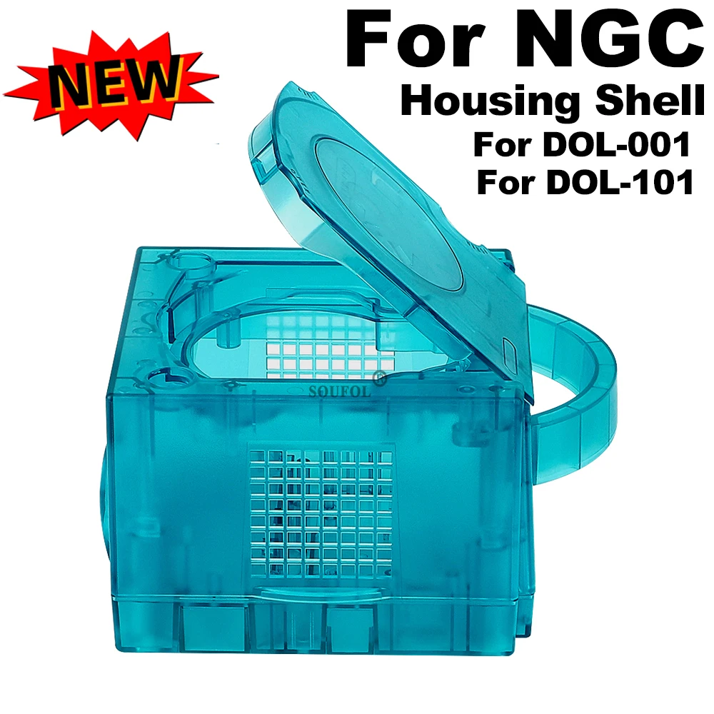Retro Gaming Events - Ice Blue Replacement Case for Gamecube