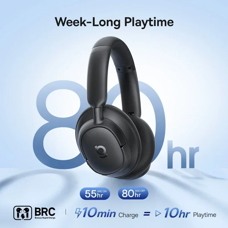 Baseus EH10 NC ANC Wireless He - Retro Gaming Headset ulasan dan harga