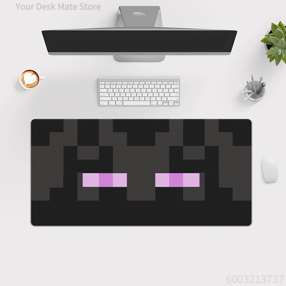 Geometric Large Desk Mat,Retro - Retro Gaming Keyboard And Mouse ulasan dan harga