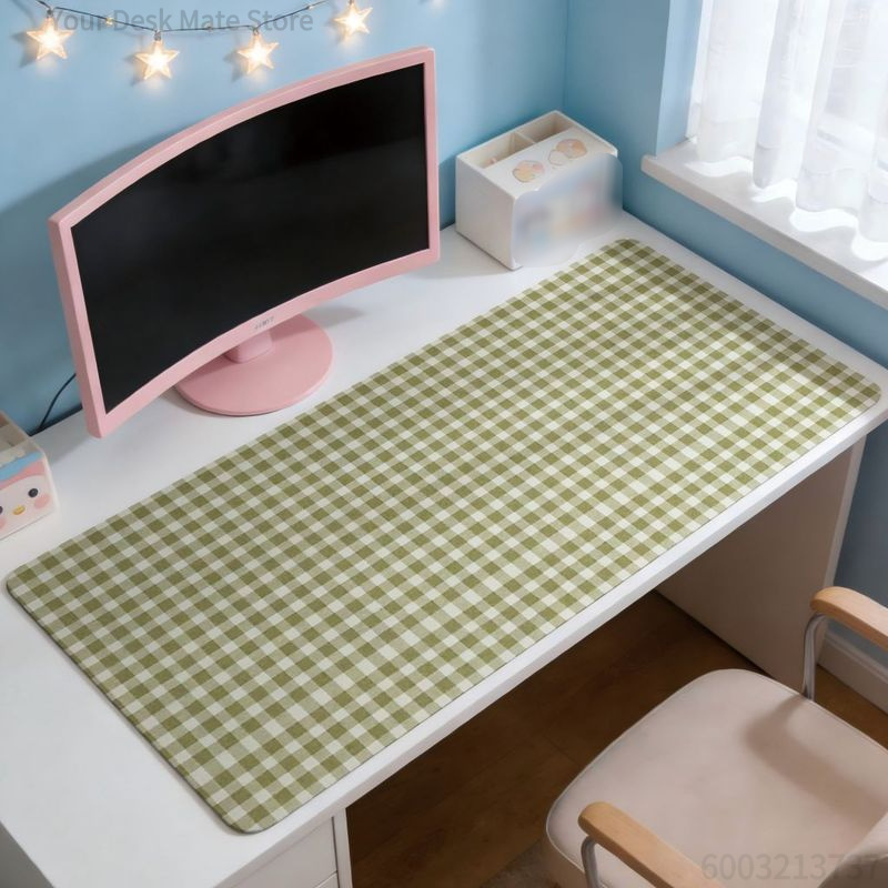 Geometric Large Desk Mat,Retro - Retro Gaming Keyboard And Mouse ulasan dan harga