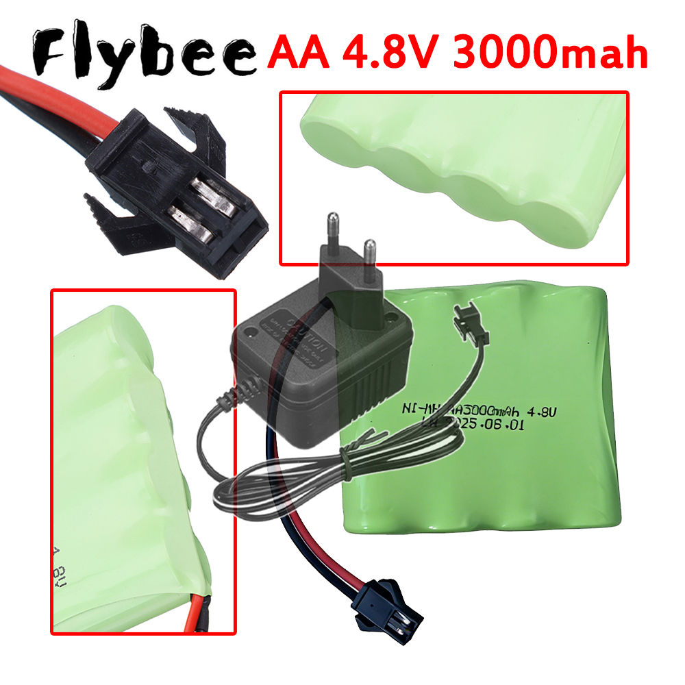 Rechargeable NiMH 4.8V 3000mAh - Rechargeable Battery Aa ulasan dan harga