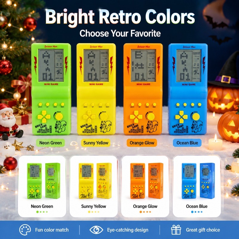 4‑Inch Large Screen Retro Hand - Retro Gaming Years ulasan dan harga
