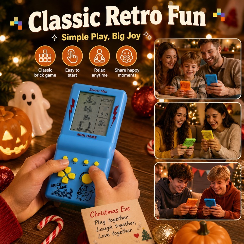 4‑Inch Large Screen Retro Hand - Retro Gaming Years ulasan dan harga