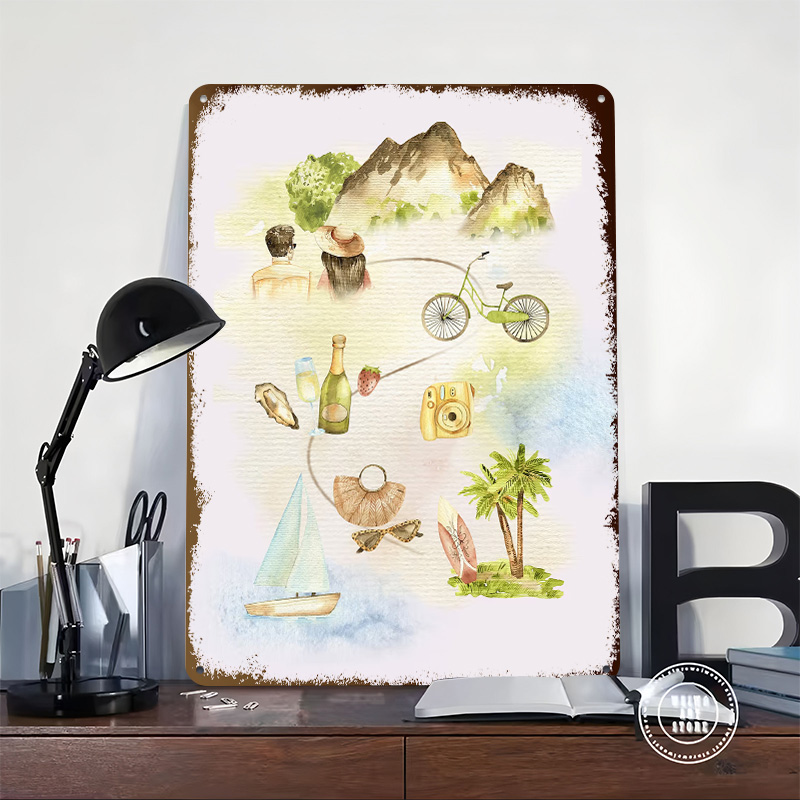 Travel the World Printed Poste - World Of Retro Gaming ulasan dan harga