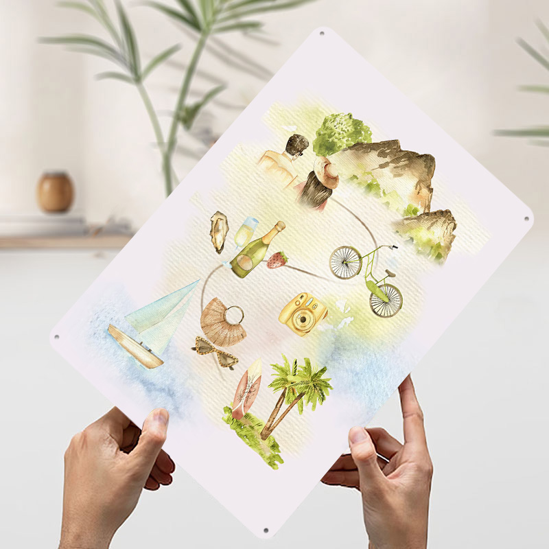 Travel the World Printed Poste - World Of Retro Gaming ulasan dan harga
