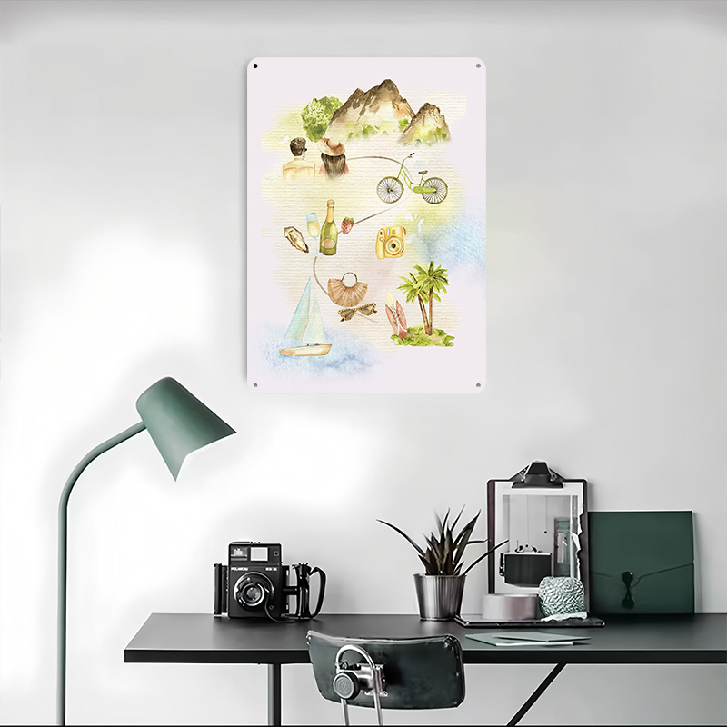 Travel the World Printed Poste - World Of Retro Gaming ulasan dan harga