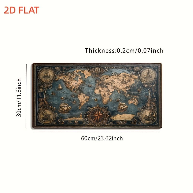 [Large Gaming Mouse Pad] 2D Fl - World Of Retro Gaming ulasan dan harga