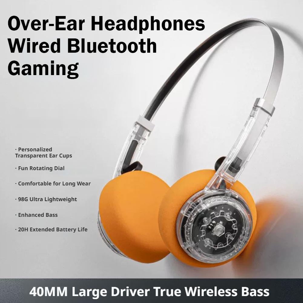 Retro Mecha Over-Ear Headphone - Retro Gaming Headset ulasan dan harga