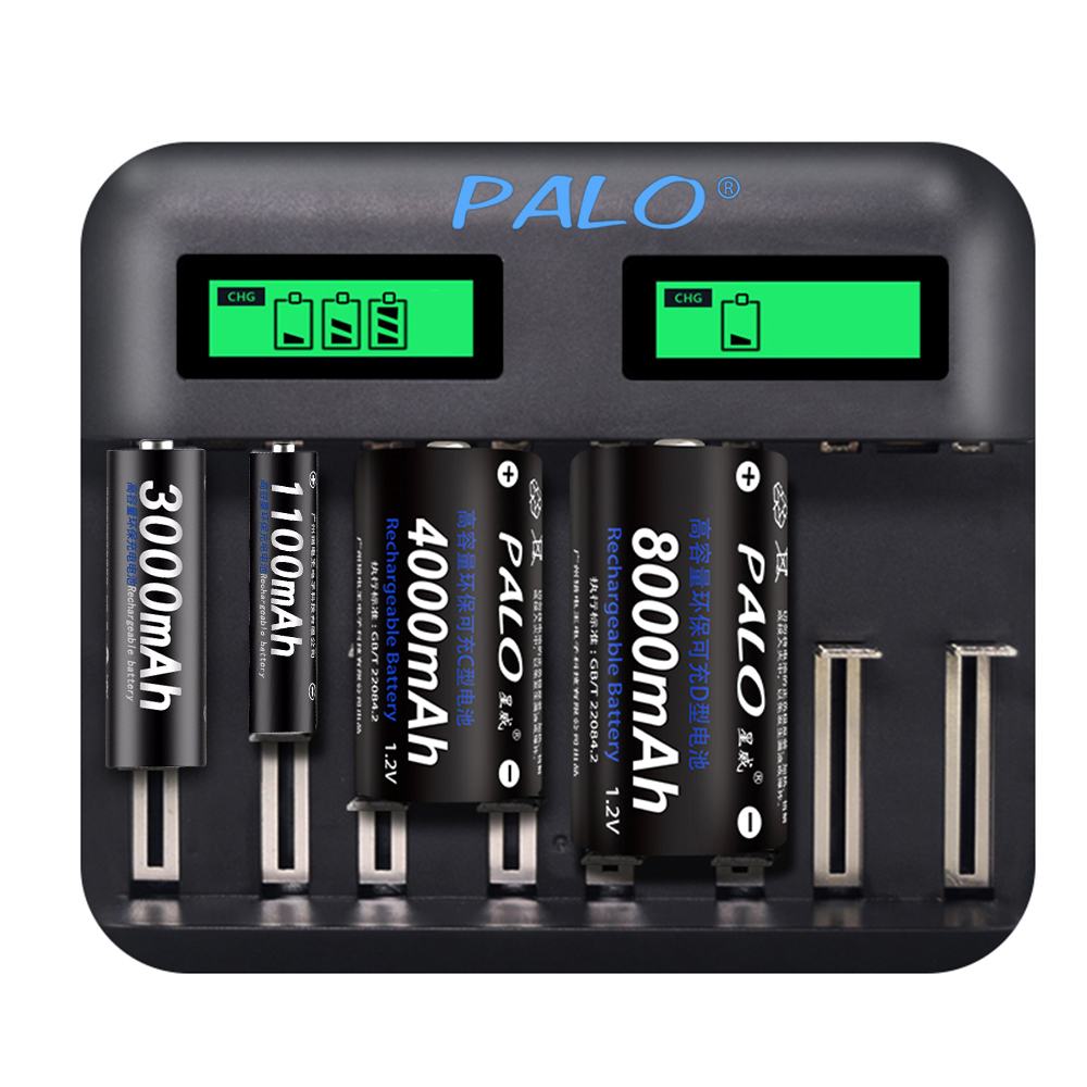 PALO Multifunction Smart Batte - Rechargeable Battery Aa ulasan dan harga