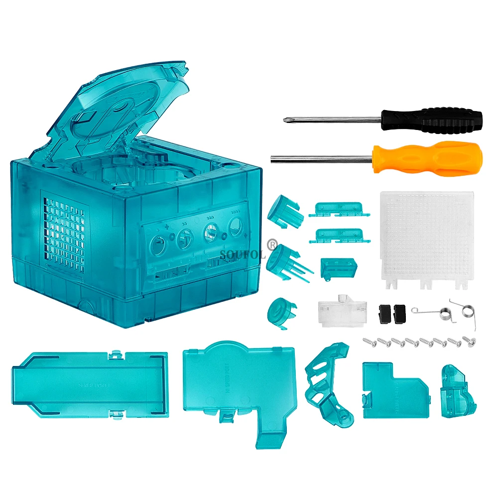 Ice Blue Replacement Case for  - Retro Gaming Events ulasan dan harga