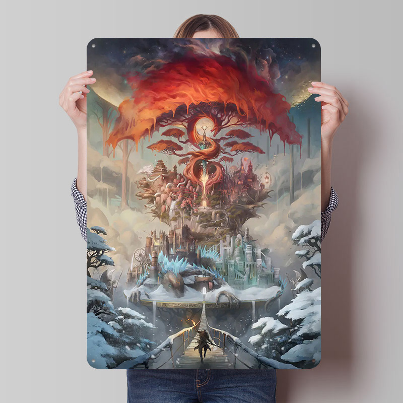 The Painted World Printed Post - World Of Retro Gaming ulasan dan harga