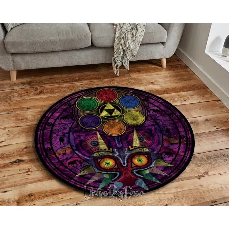 Zelda Symbol Round Rug Retro S - Retro Gaming Zelda ulasan dan harga
