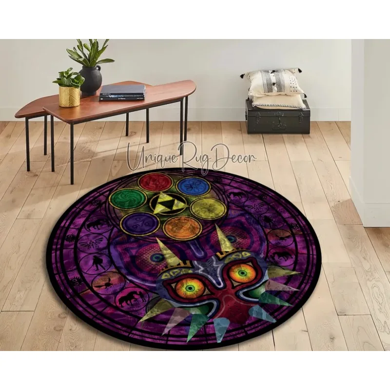 Zelda Symbol Round Rug Retro S - Retro Gaming Zelda ulasan dan harga
