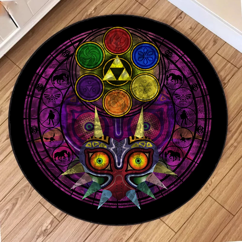 Zelda Symbol Round Rug Retro S - Retro Gaming Zelda ulasan dan harga