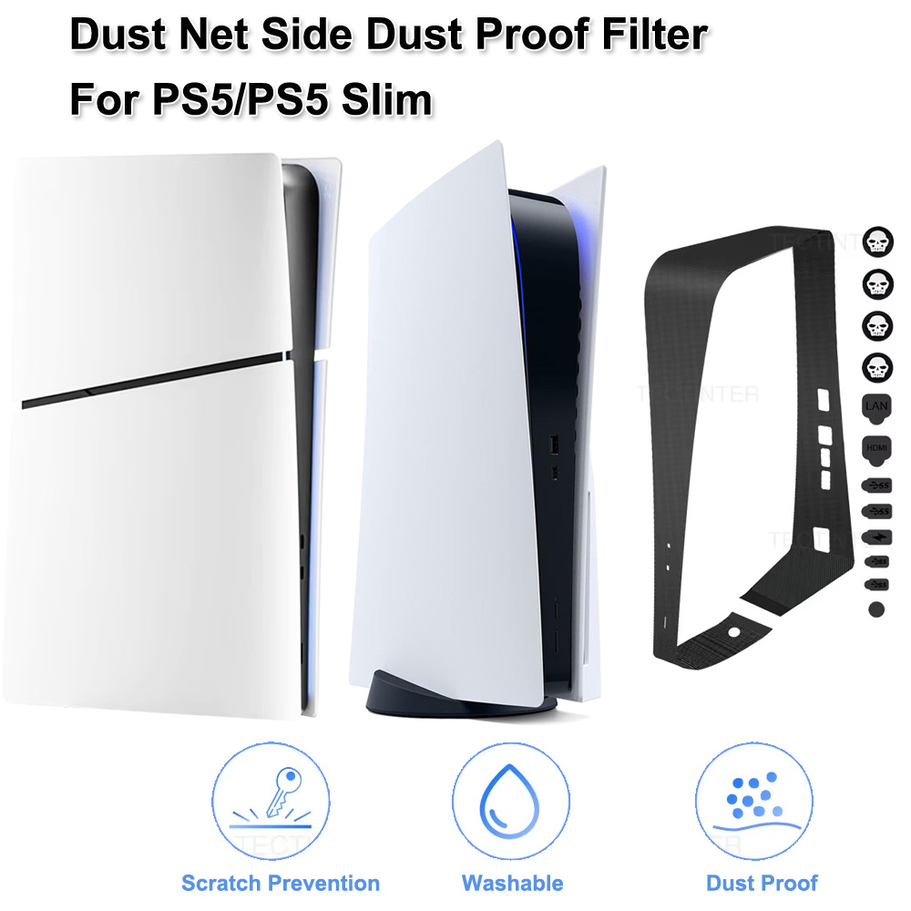For PS5 Slim Disc/Digital Cons - Console Dust Cover ulasan dan harga