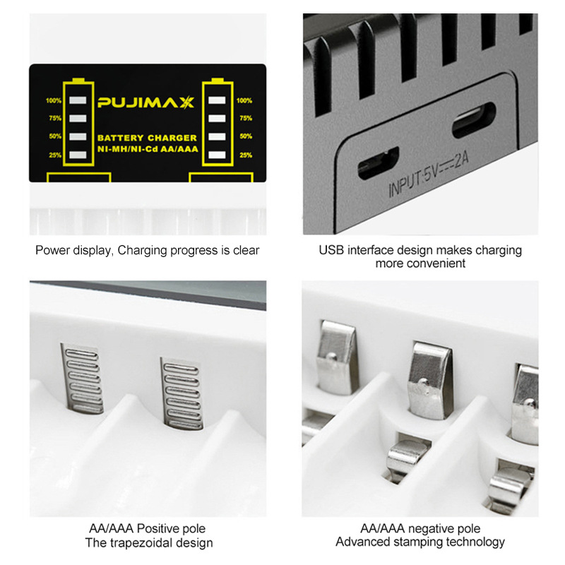 Rechargeable AAA/AA Battery Ch - Rechargeable Battery Aa ulasan dan harga