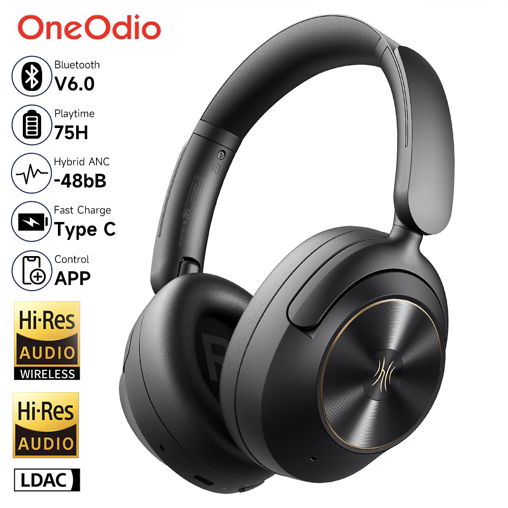 Oneodio A6 ANC Wireless Blueto - Retro Gaming Headset ulasan dan harga