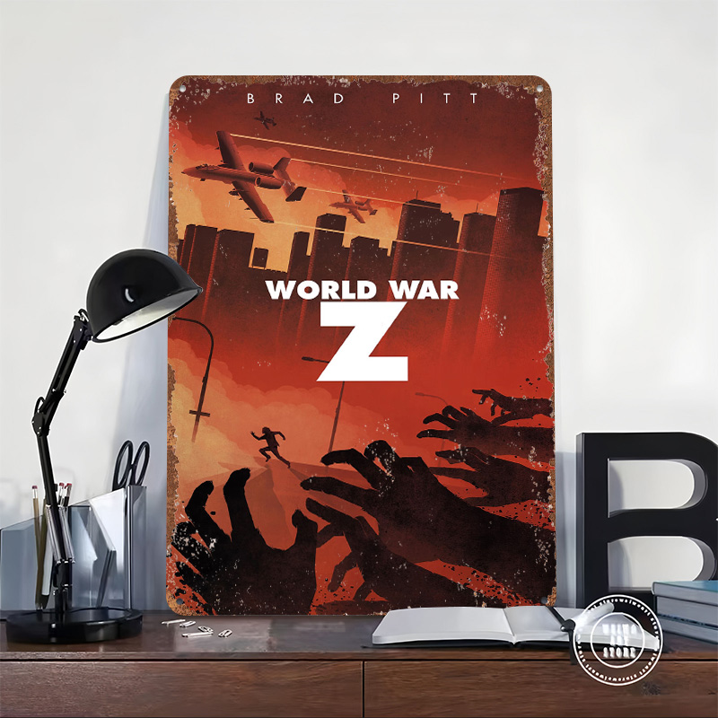World War Z Alternative Poster - World Of Retro Gaming ulasan dan harga