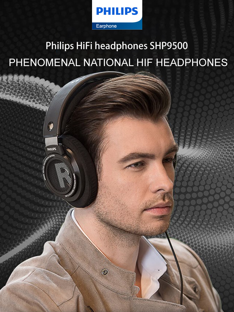 Philips SHP9500 Headphone HiFi - Retro Gaming Headset ulasan dan harga