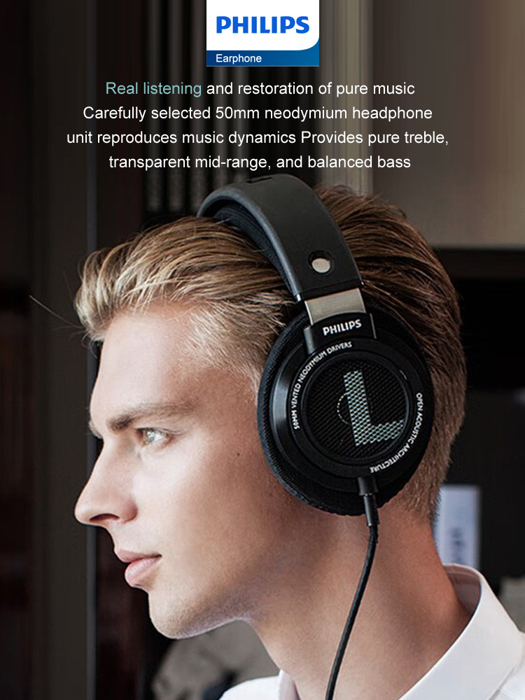 Philips SHP9500 Headphone HiFi - Retro Gaming Headset ulasan dan harga