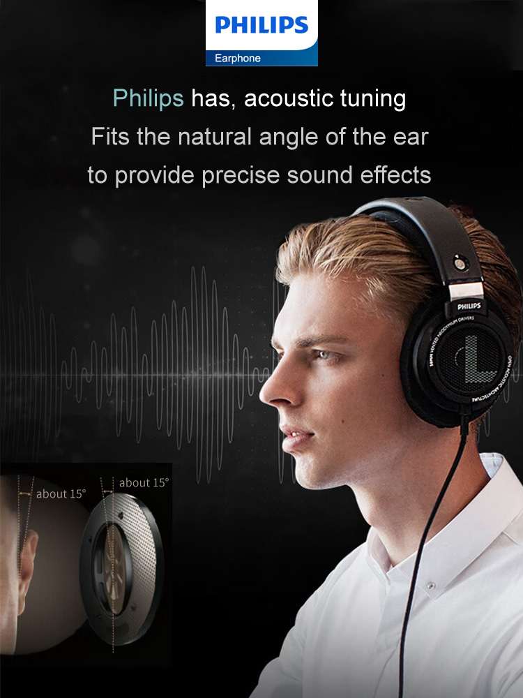 Philips SHP9500 Headphone HiFi - Retro Gaming Headset ulasan dan harga