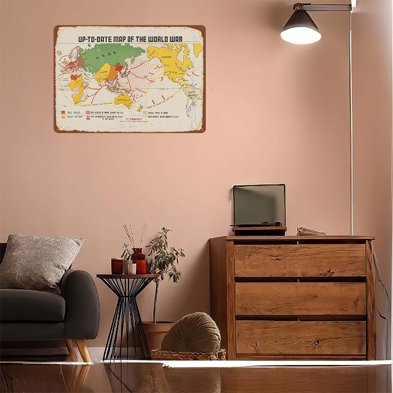 Map Of The World War Personali - World Of Retro Gaming ulasan dan harga