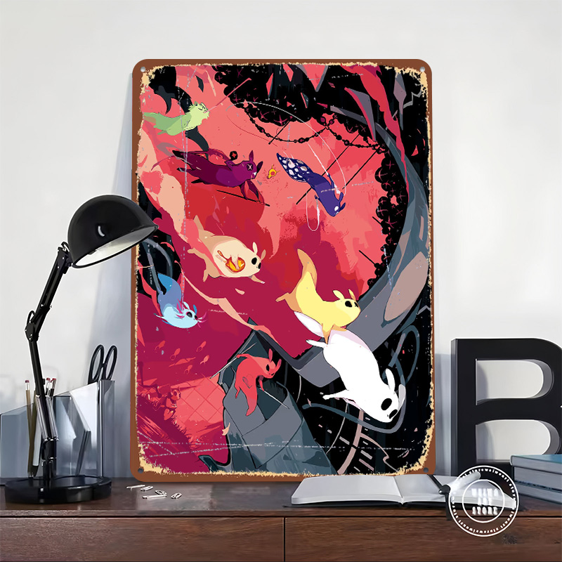 Rain World Metal Poster Custom - World Of Retro Gaming ulasan dan harga