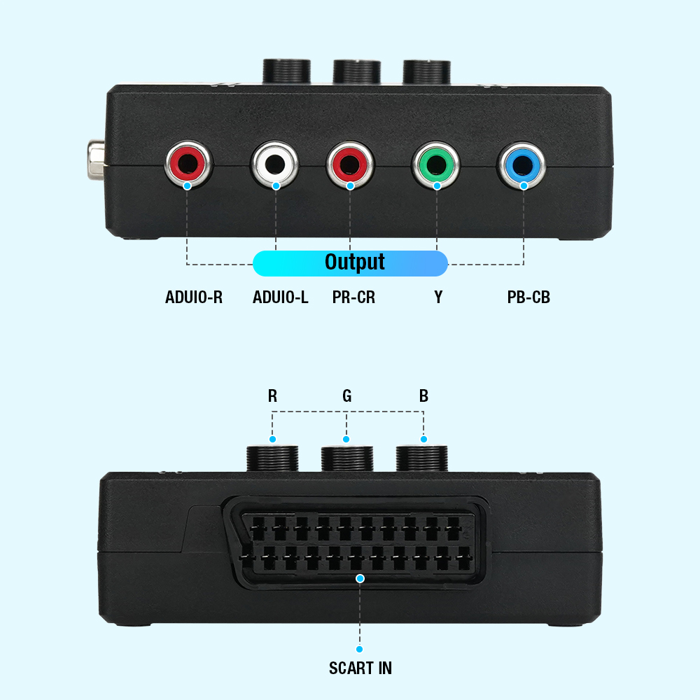 RGBS VGA to YPBPR Component Co - Retro Gaming Events ulasan dan harga